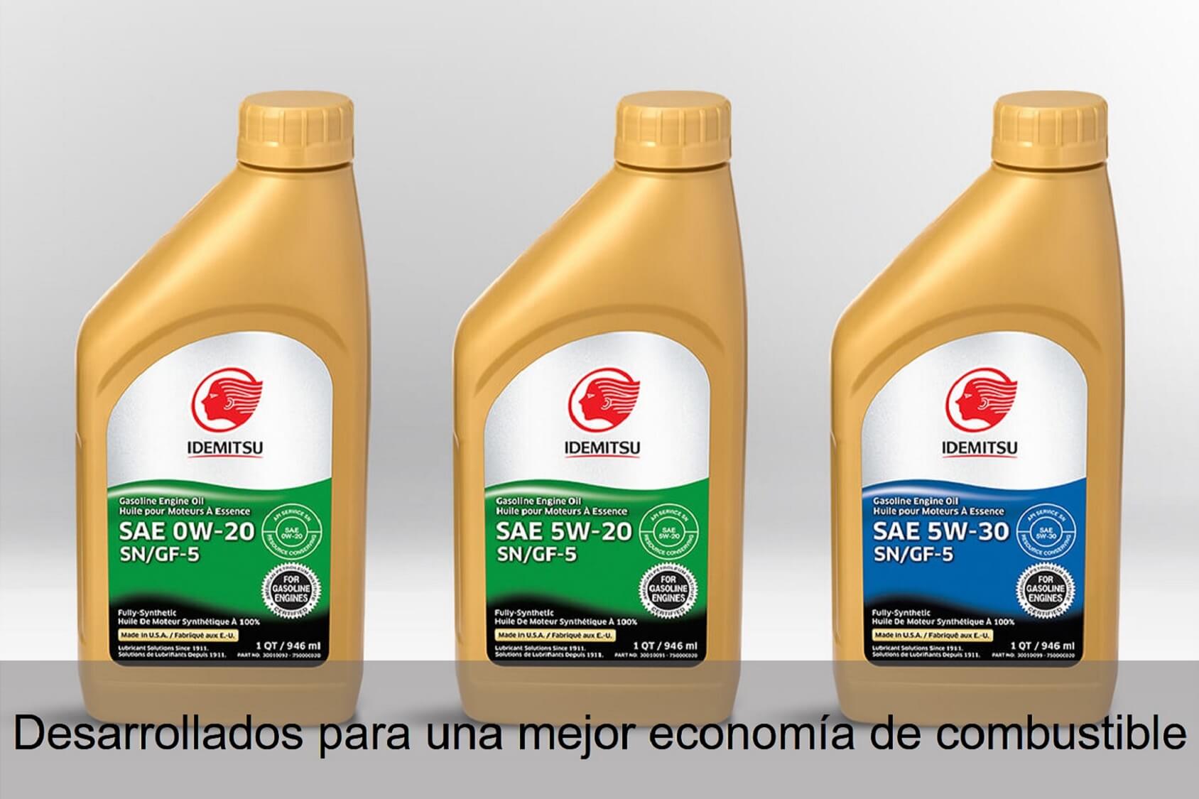 Desarrollados para una mejor econom&iacute;a de combustible de Idemitsu Lubricants M&eacute;xico
